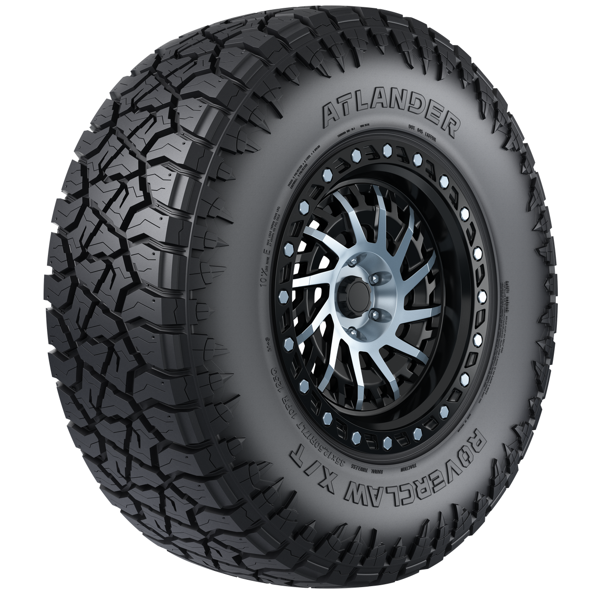 02-XT1030-ATLANDER-Roverclaw X/T-35X12.50R20LT-Tire-Image02