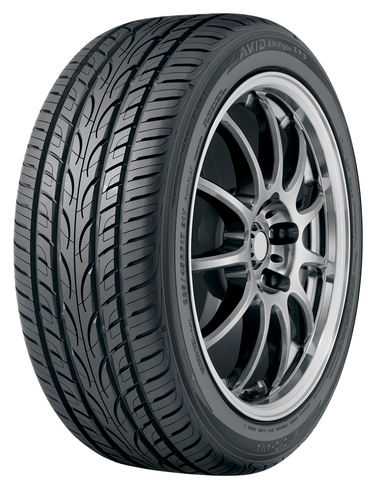 01-110132197-Yokohama-Avid Envigor ZPS-225/55R17-Tire-Image01