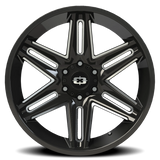 02-363-22283GBMS-51-Vision-363 Razor-22x12-Wheel-Image02