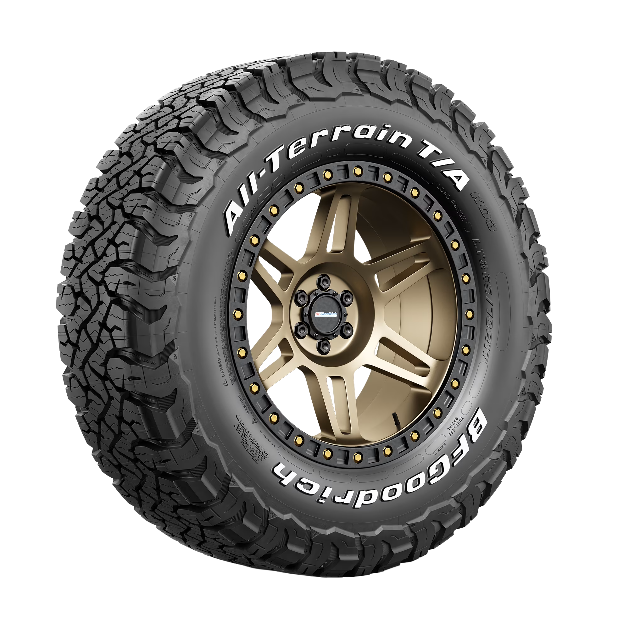 295/75R16 BF Goodrich All Terrain TA KO3 128S RWL E 295 75 16