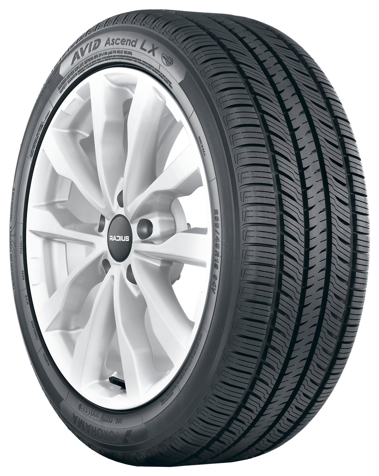 225/65R17 Yokohama Avid Ascend LX 102H BSW SL 225 65 17 2256517