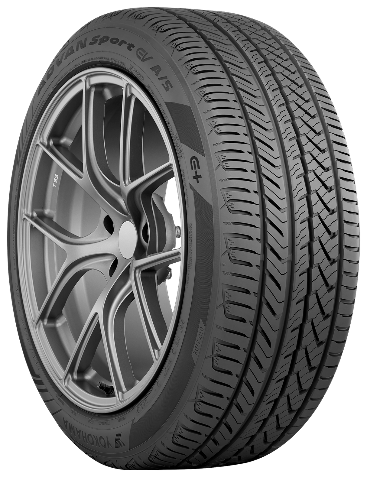 02-110140561-Yokohama-Advan Sport EV A/S-235/40R19-Tire-Image02