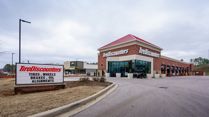 Photo of Tire Discounters Research Park at 7009 Cabela Drive NW, Huntsville, AL 35806